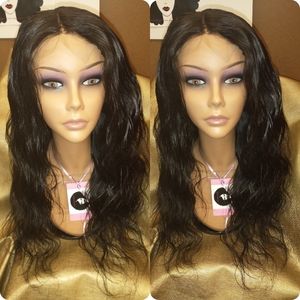 20" Brazilian body wave human hair wig